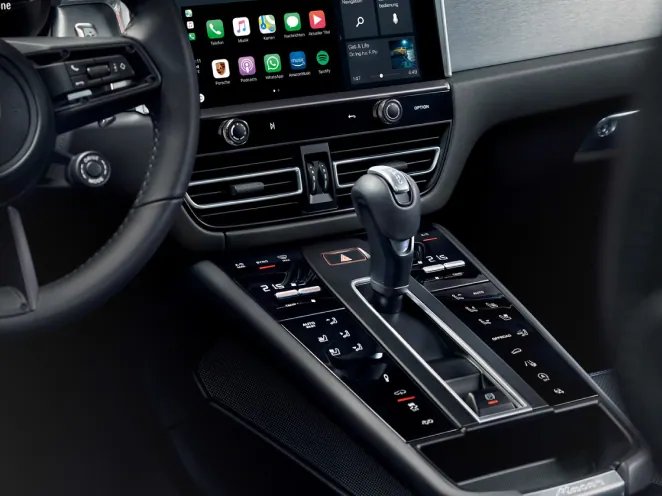 Porsche Macan – màn hình giải trí