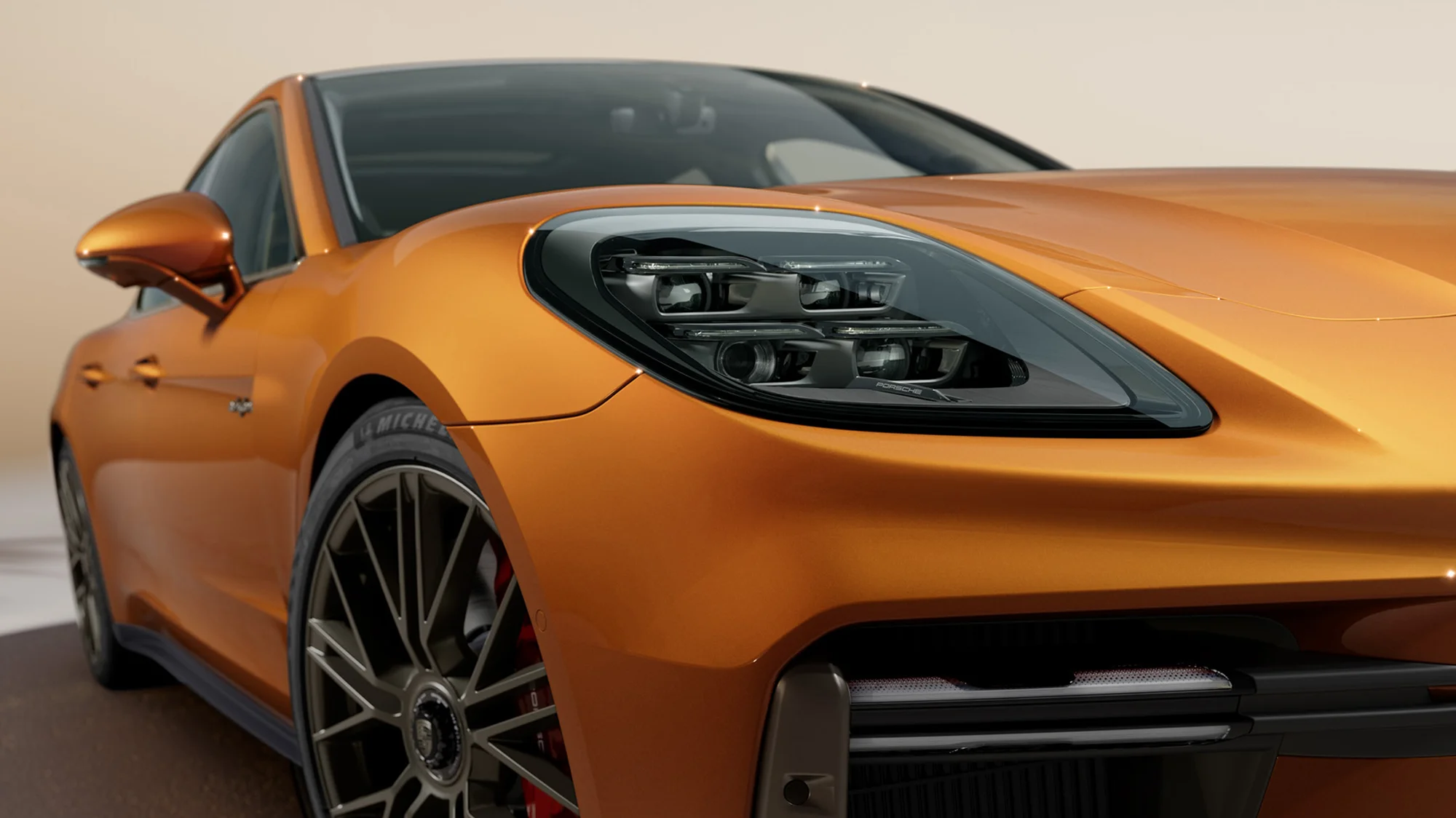 Porsche Panamera – góc nghiêng trước