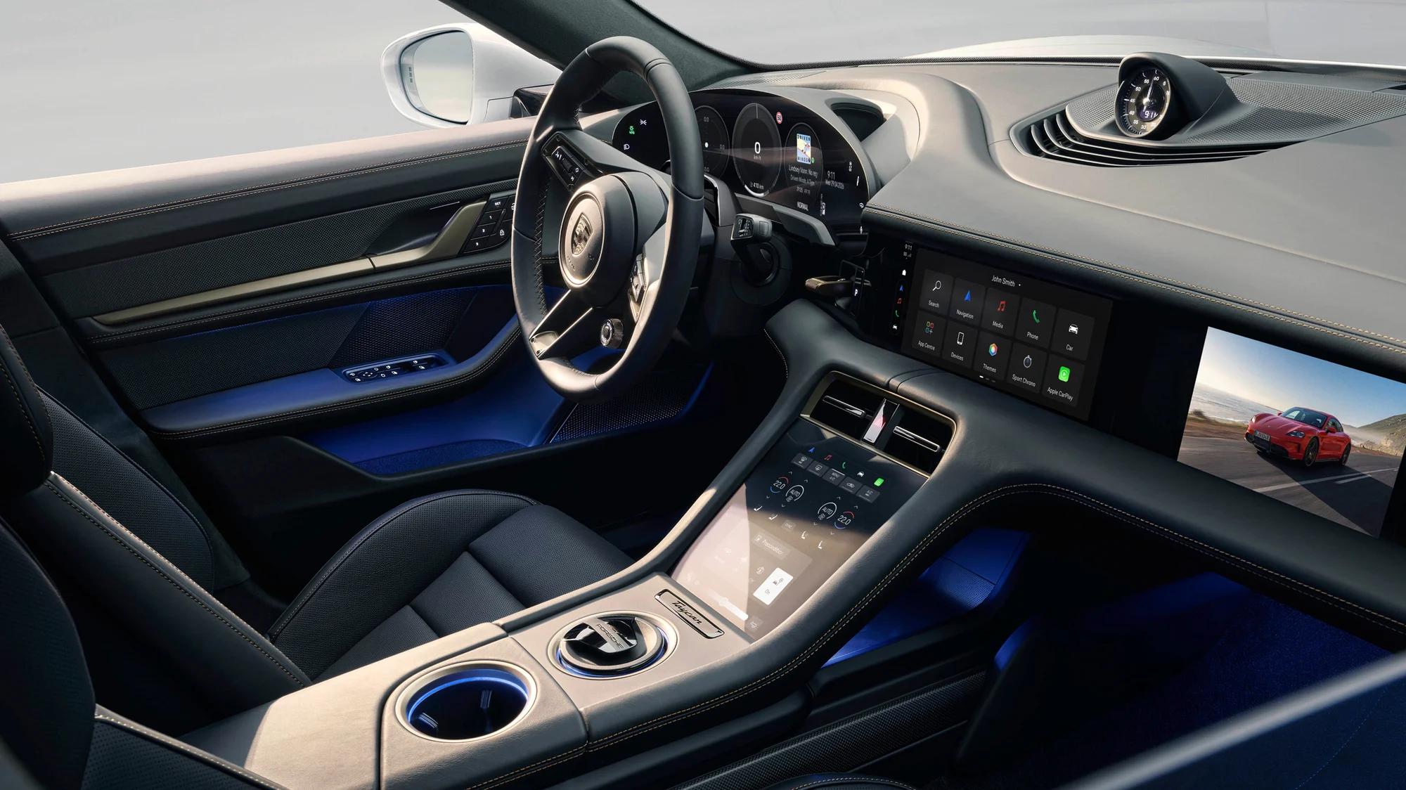 Porsche Taycan – nội thất