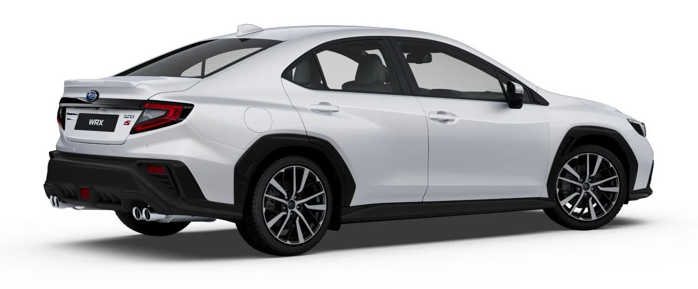 Subaru WRX – góc nghiêng sau