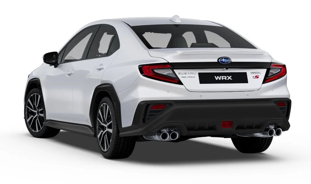 Subaru WRX – đuôi xe