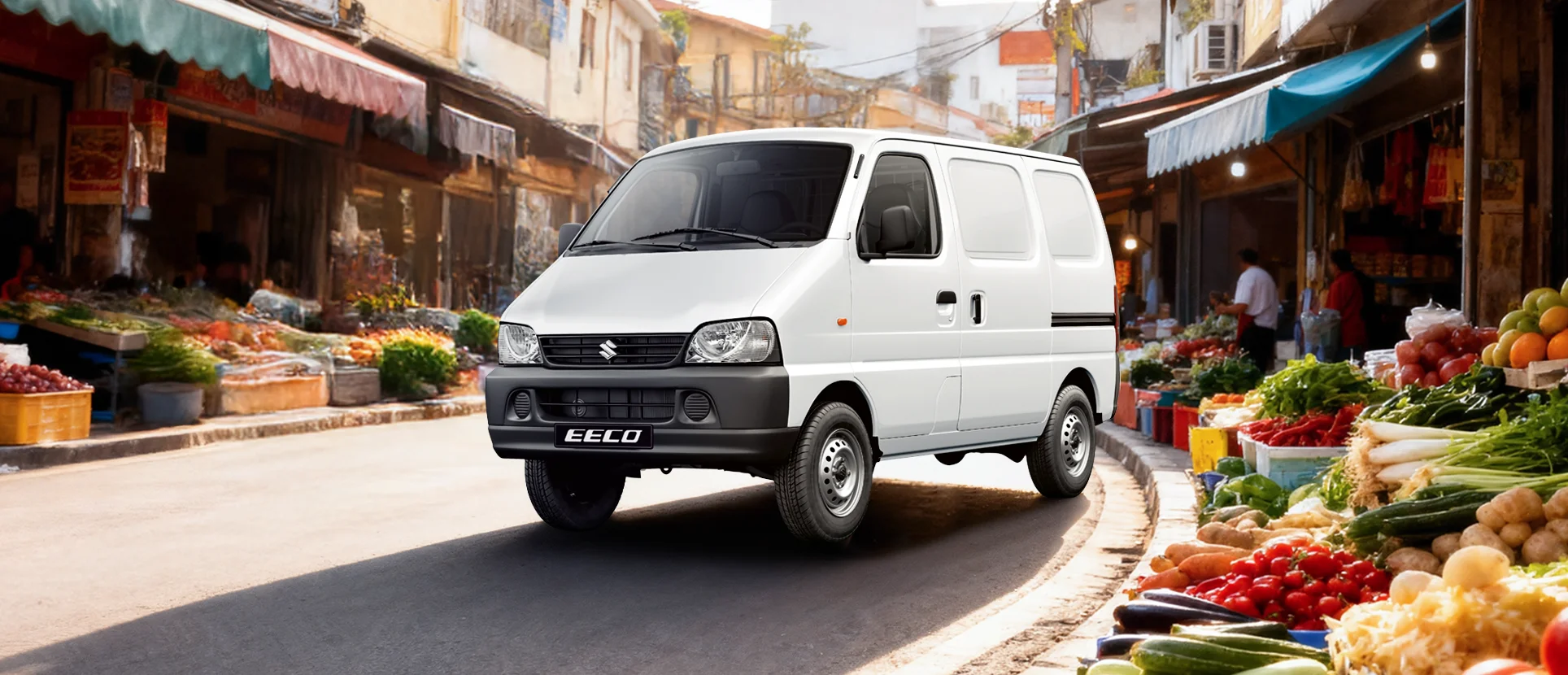 Suzuki EECO – góc nghiêng trước