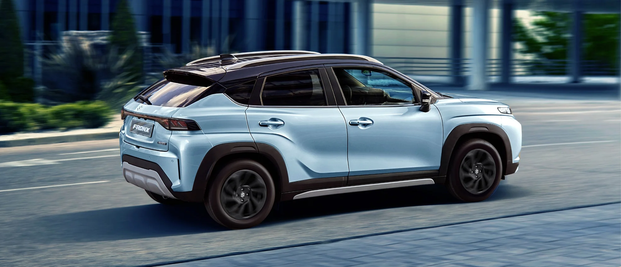 Suzuki Fronx – thân xe nhìn ngang
