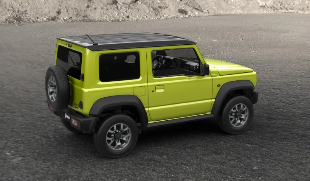 Suzuki Jimny – góc nghiêng trước