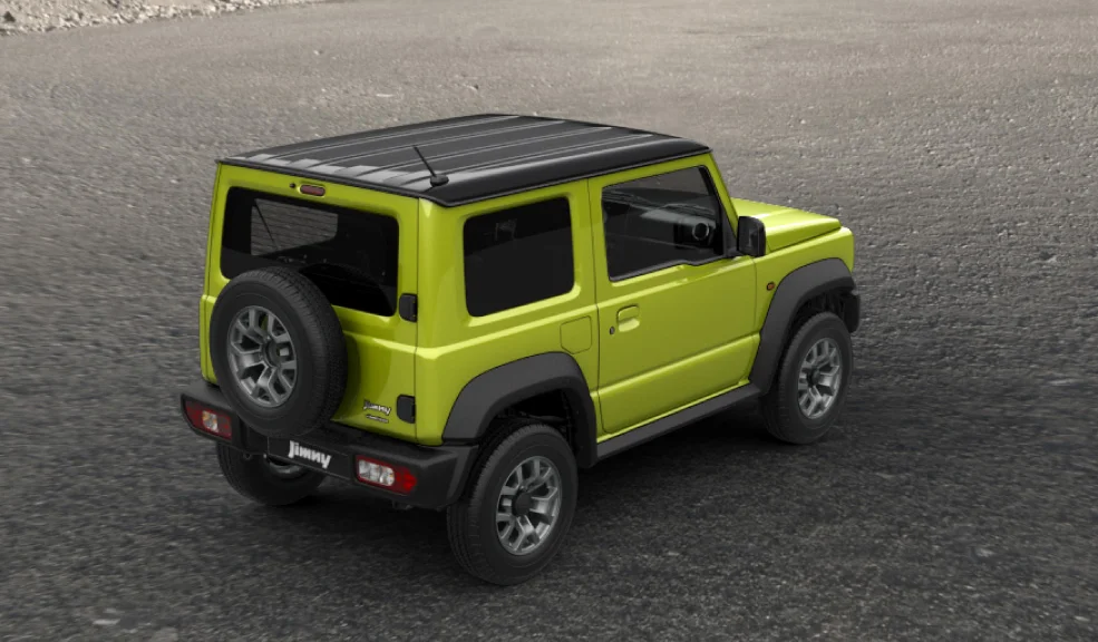 Suzuki Jimny – góc nghiêng sau