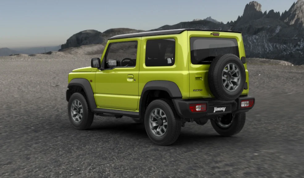 Suzuki Jimny – thân xe nhìn ngang