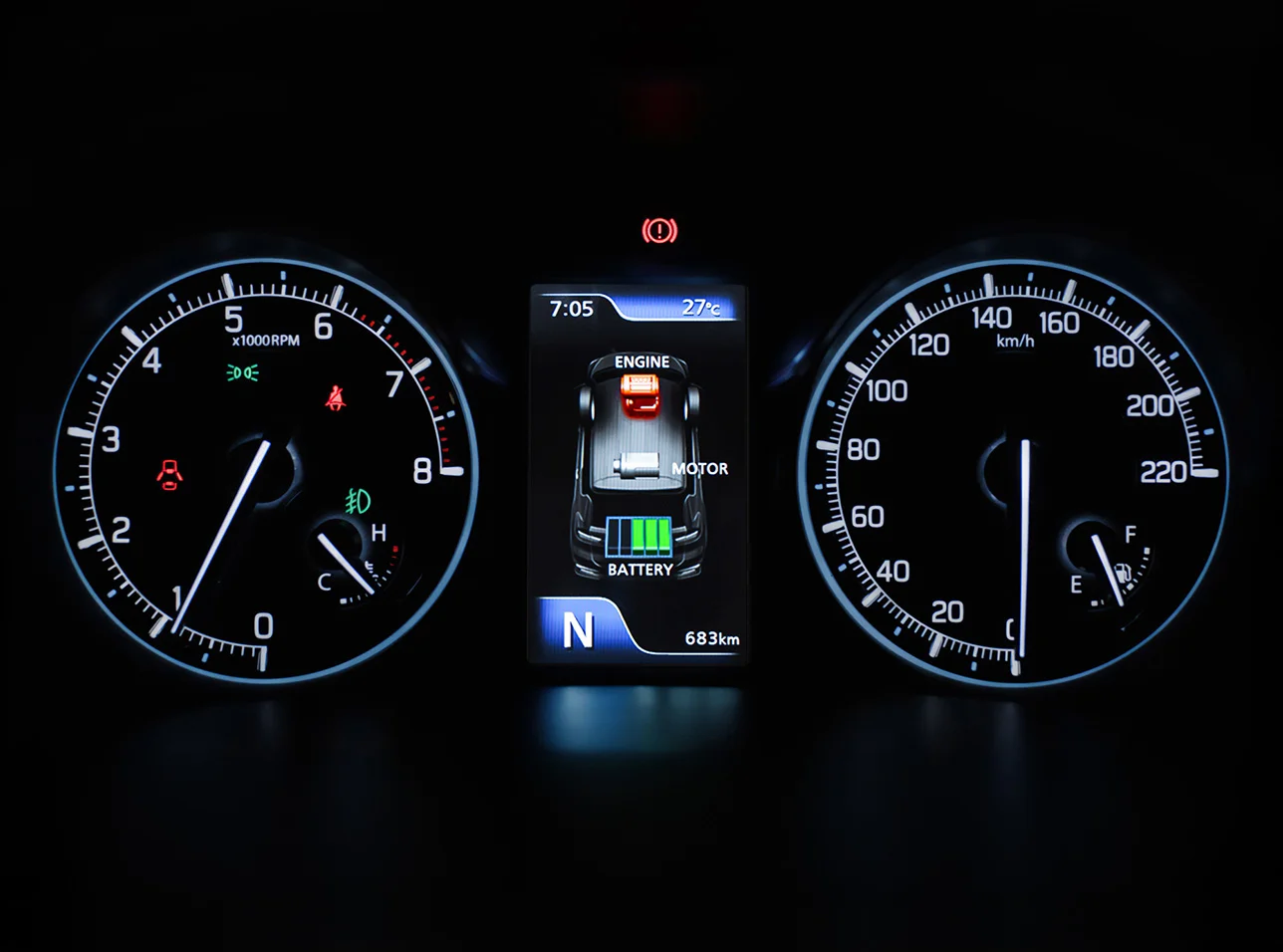 Suzuki XL7 – đồng hồ kỹ thuật số