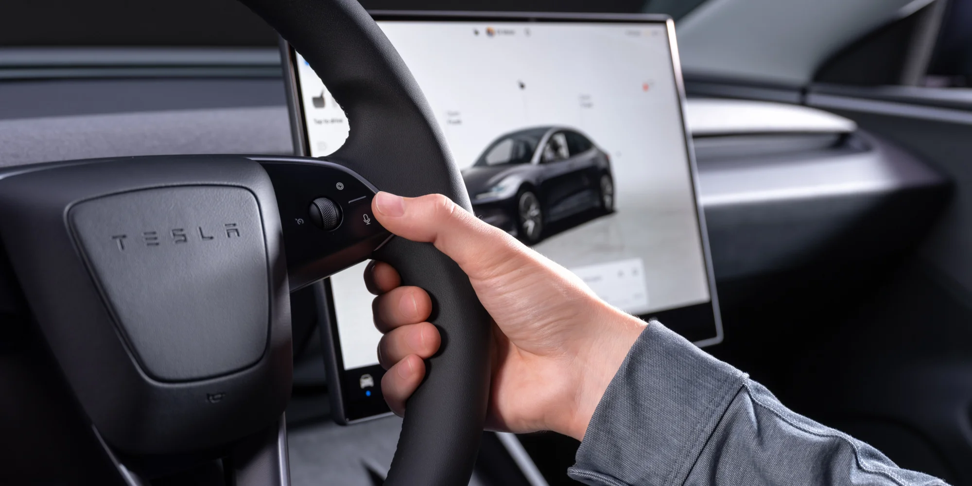 Tesla Model 3 – vô-lăng