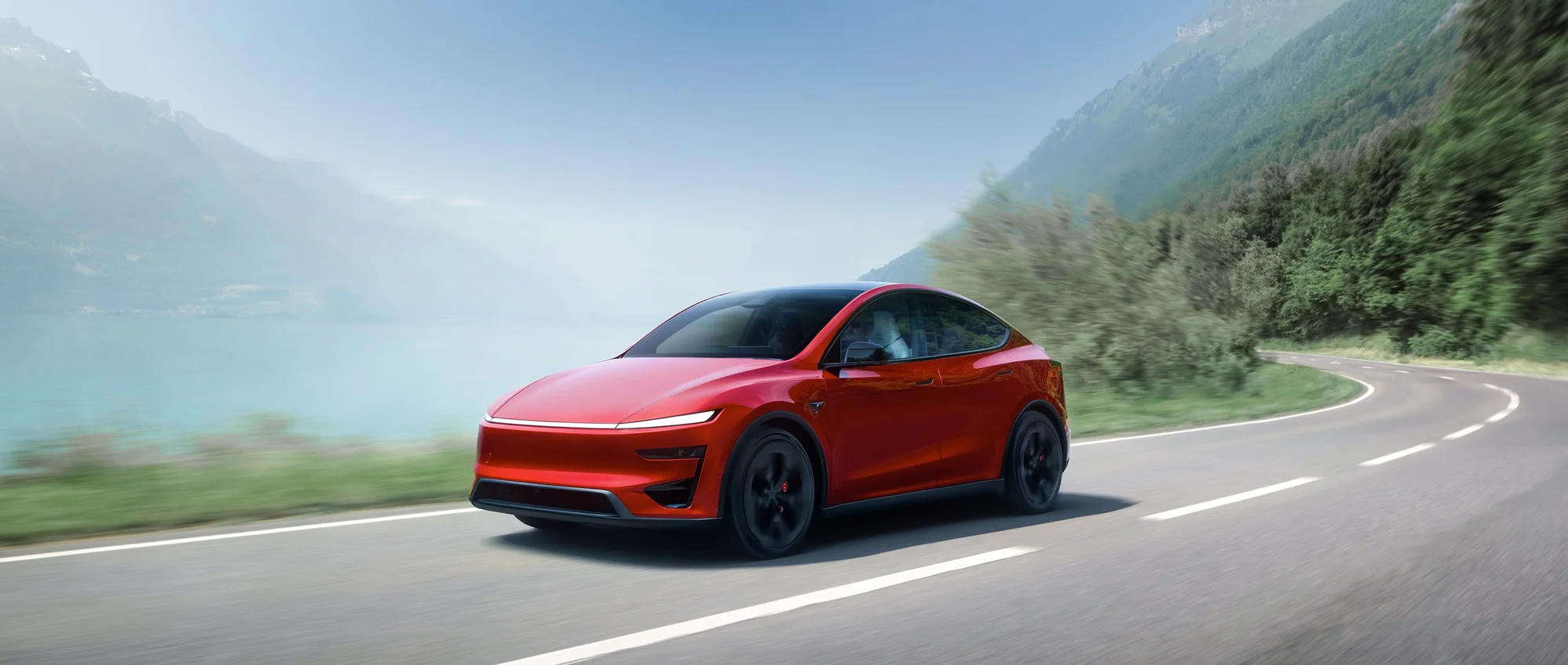 Tesla Model Y – bản màu đỏ