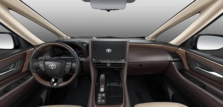 Toyota Alphard – khoang lái