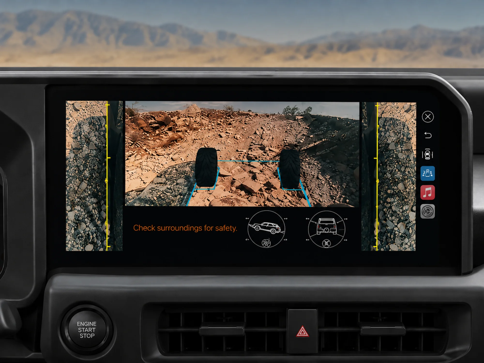 Toyota Land Cruiser FJ – màn hình giải trí