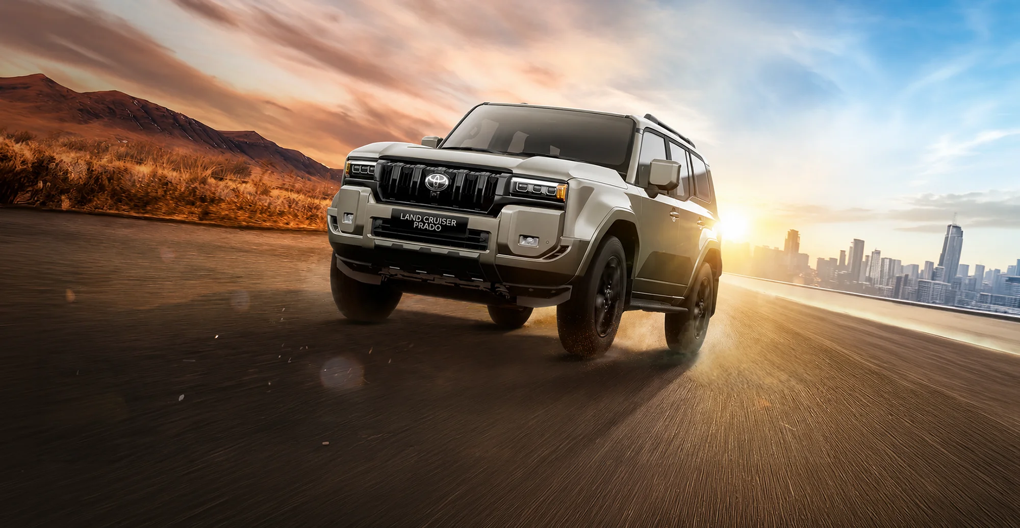 Toyota Land Cruiser Prado – góc nghiêng trước