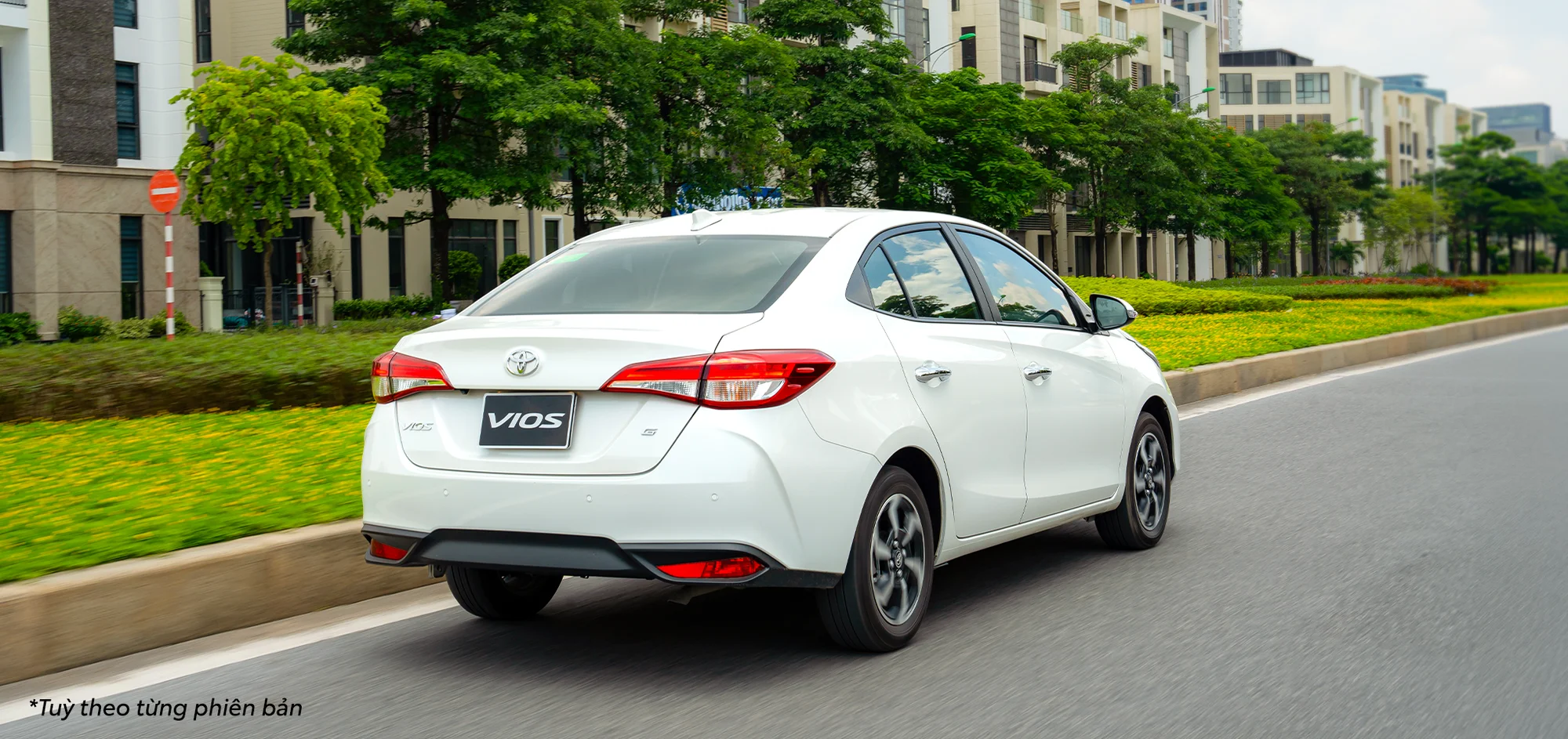 Toyota Vios – góc nghiêng sau