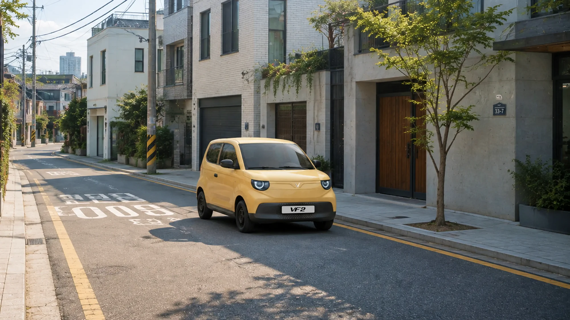 VinFast VF 2 – trong phố