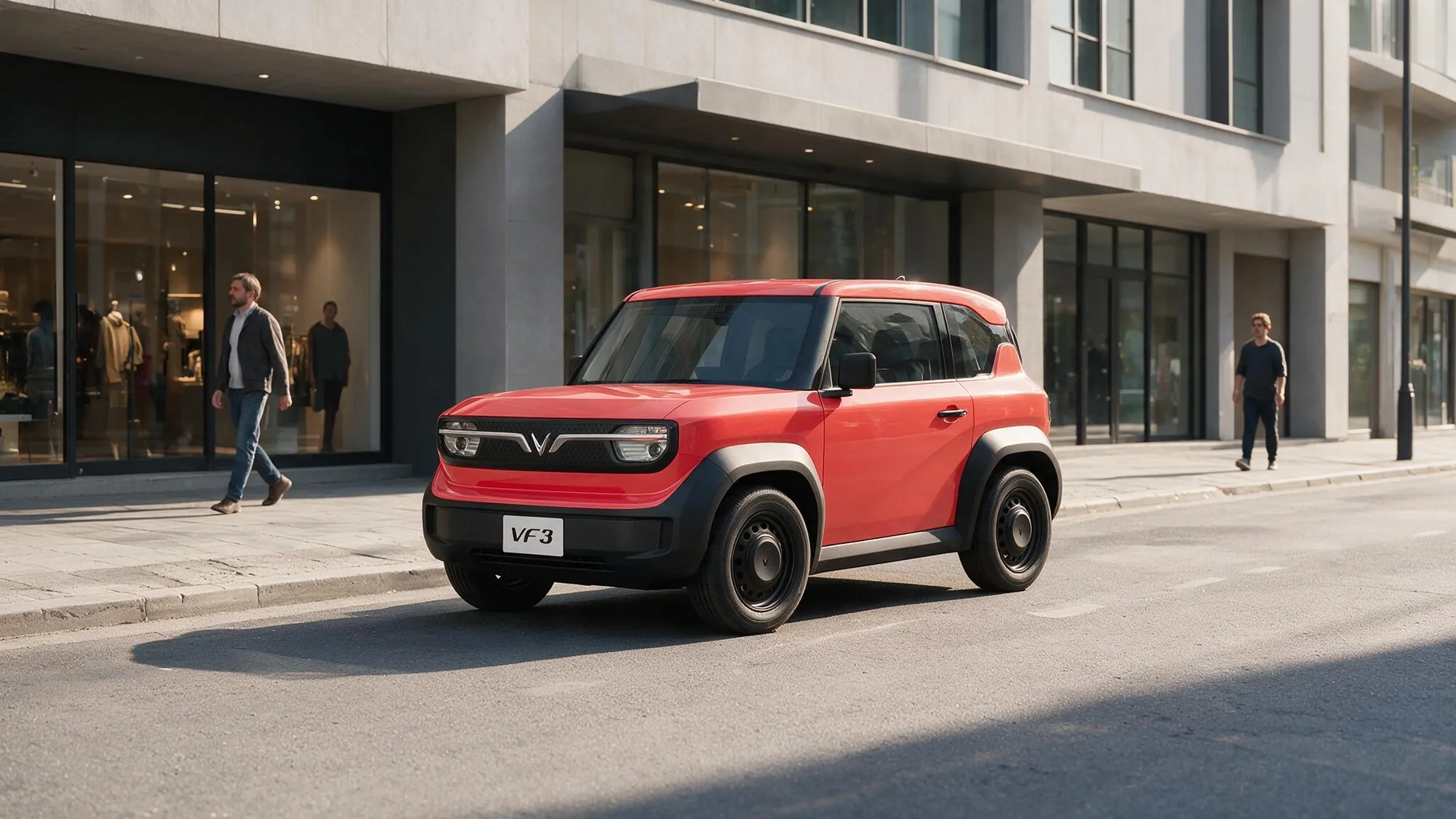 VinFast VF 3 – trong phố
