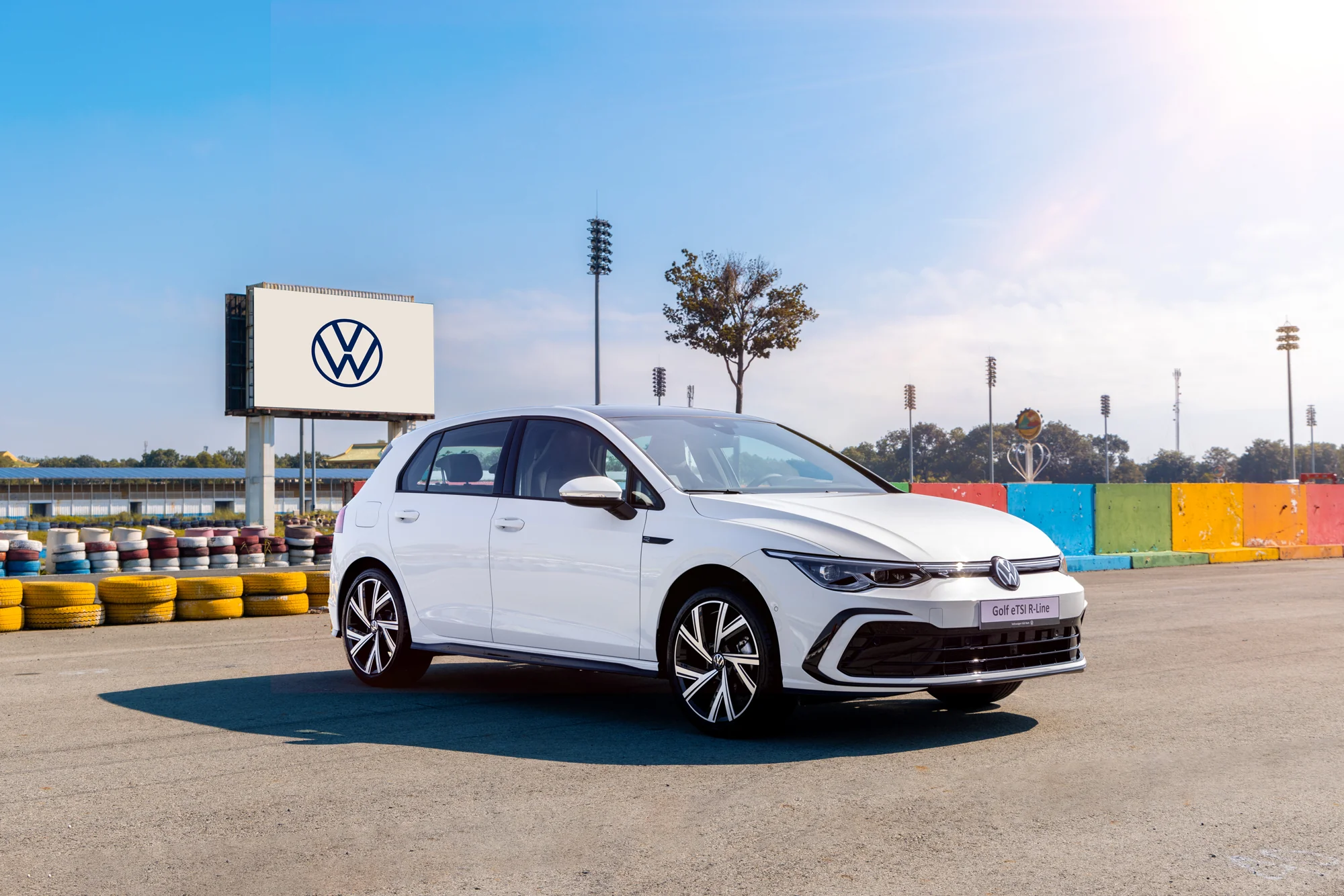 Volkswagen Golf – góc nghiêng trước