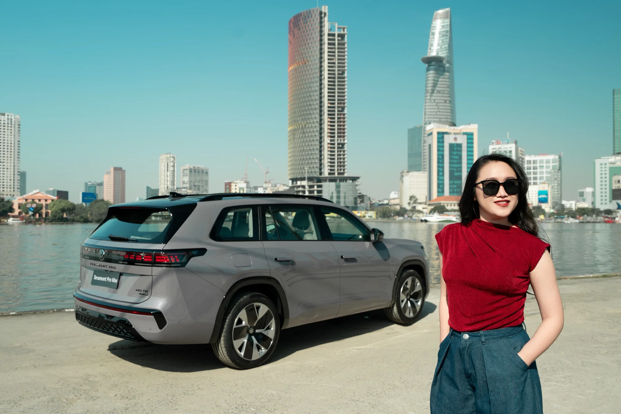 Volkswagen Teramont Pro – góc nghiêng sau