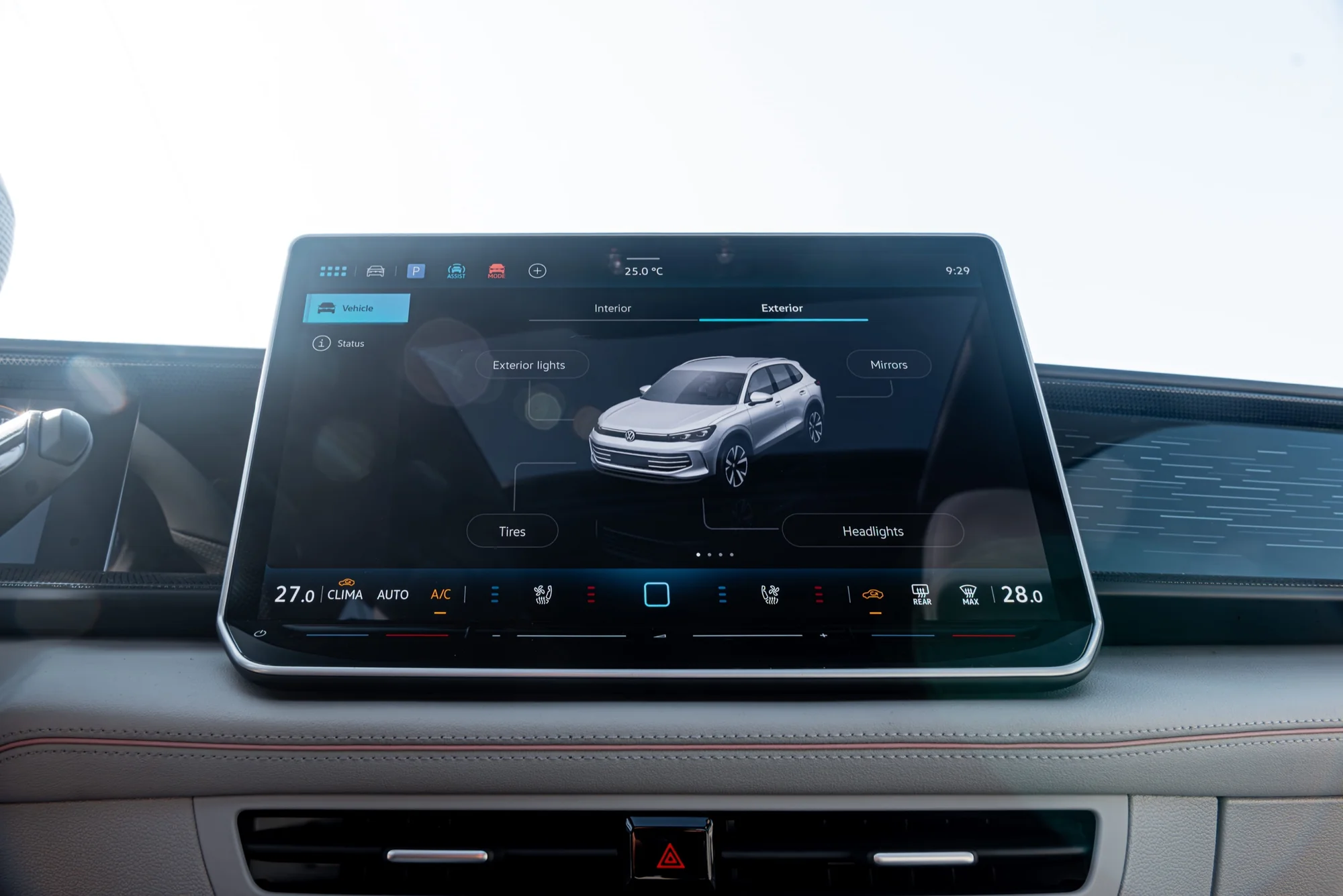 Volkswagen Teramont Pro – màn hình 15 inch