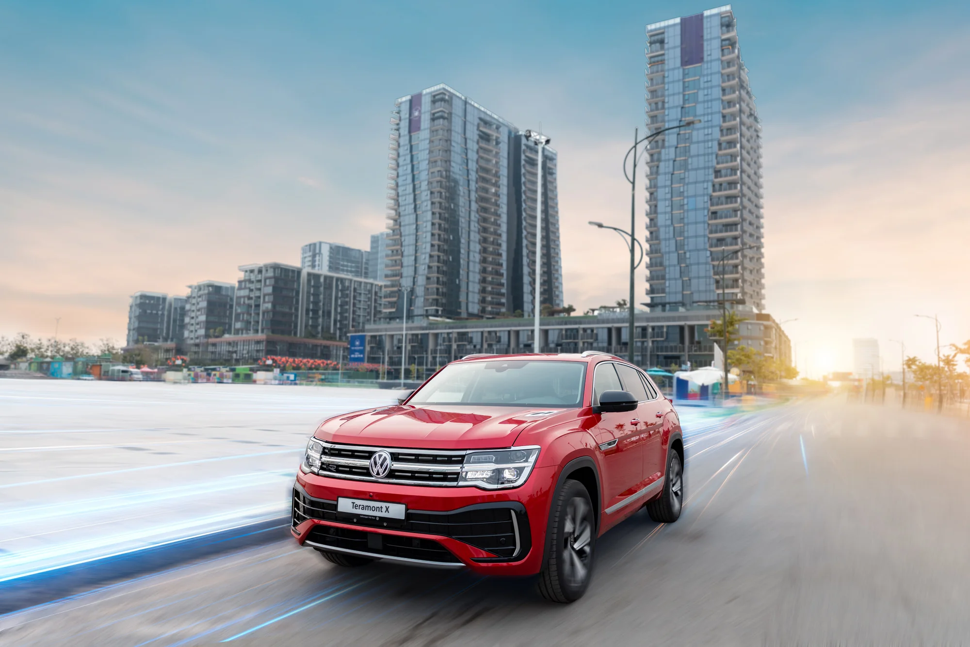 Volkswagen Teramont X – góc nghiêng trước