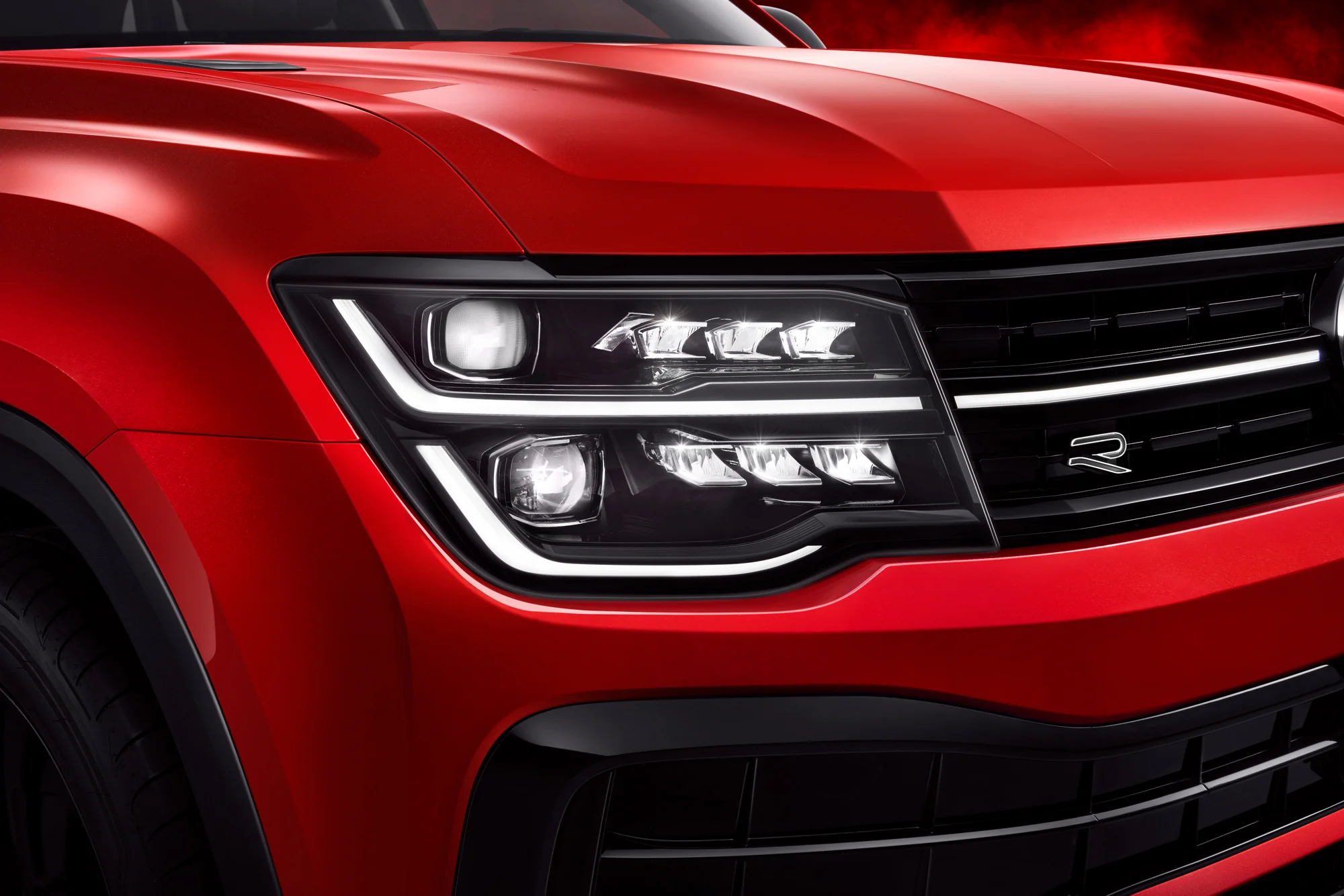 Volkswagen Teramont X – cụm đèn trước LED