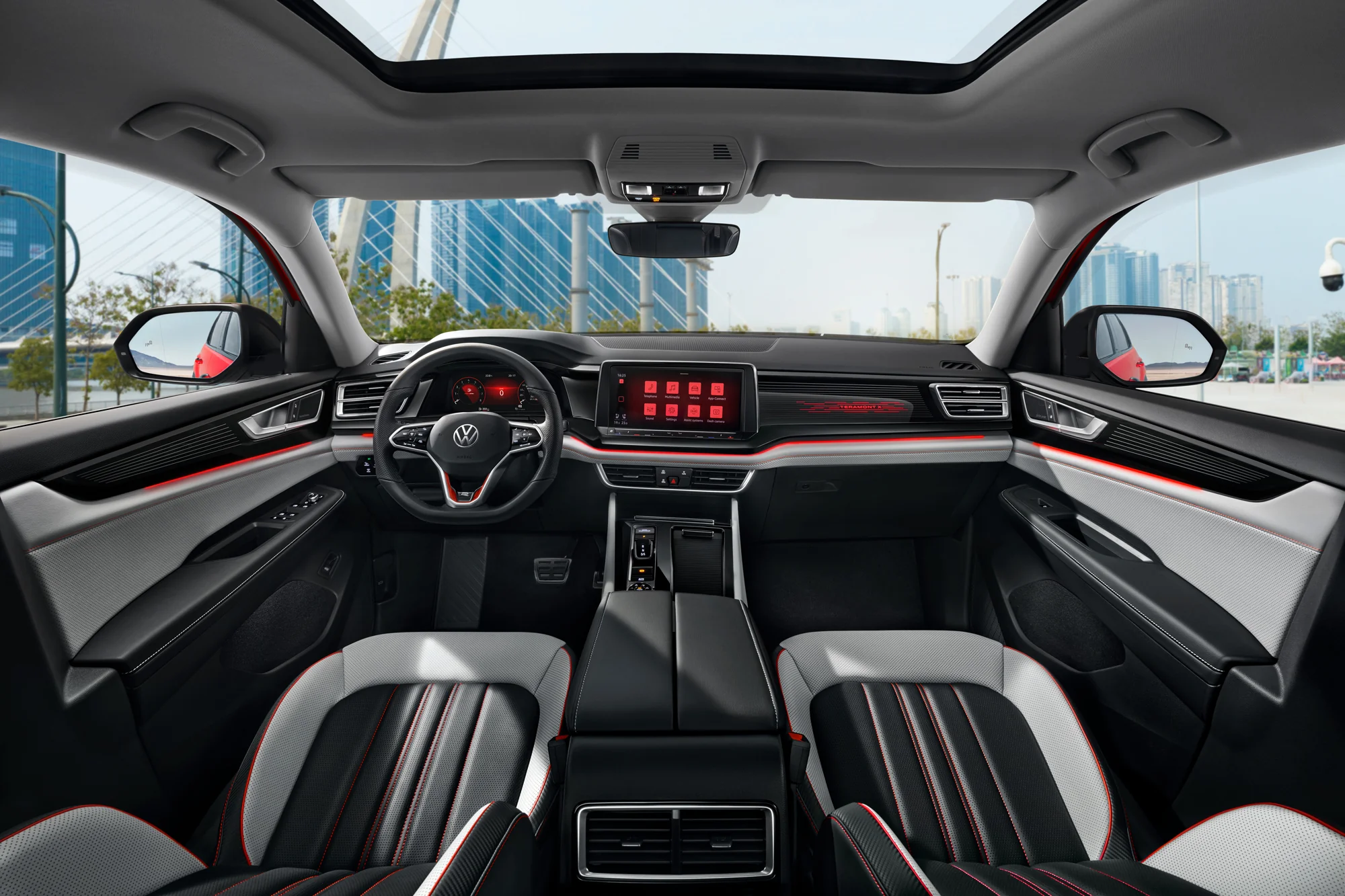 Volkswagen Teramont X – khoang lái