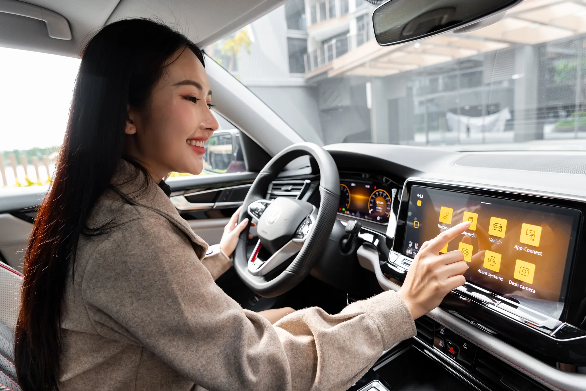 Volkswagen Teramont X – màn hình cảm ứng