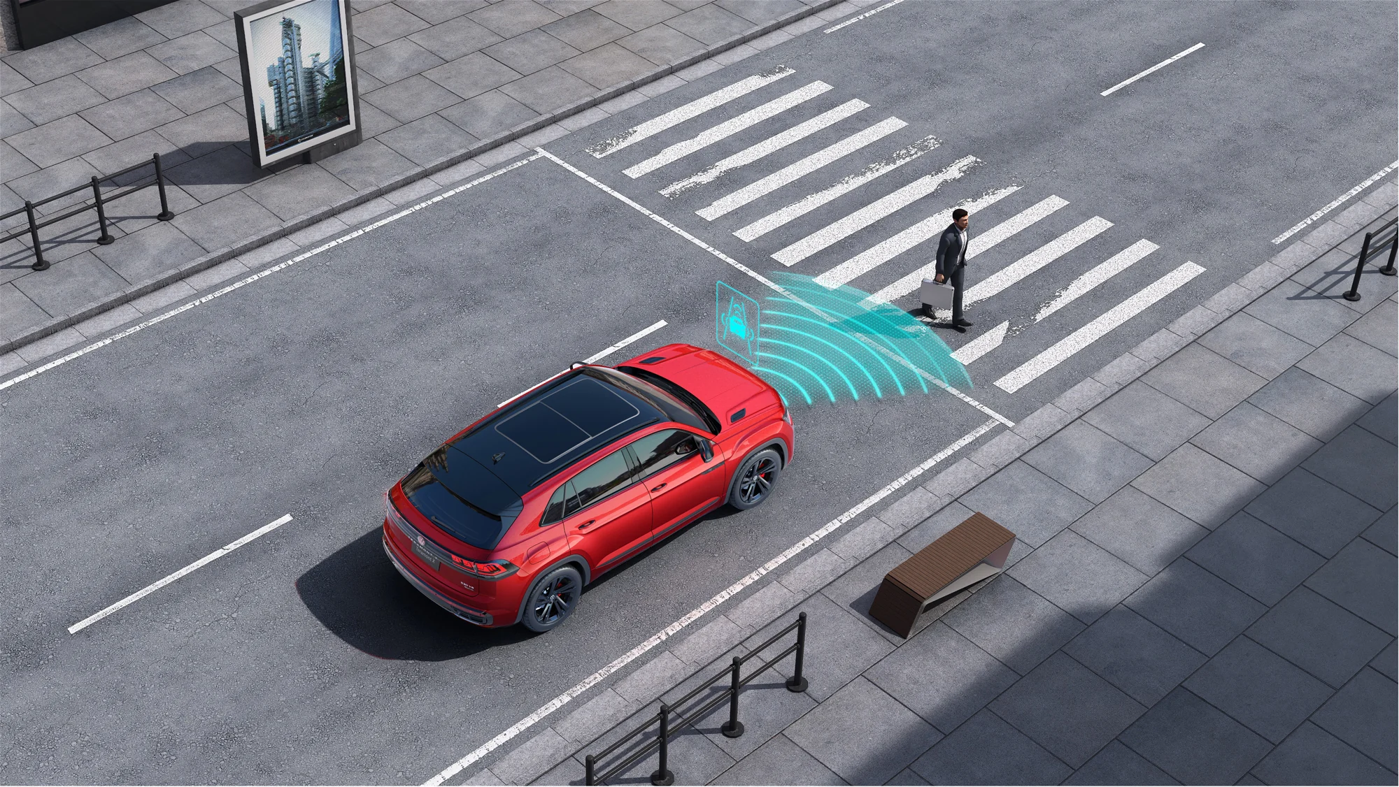 Volkswagen Teramont X – hỗ trợ đỗ xe