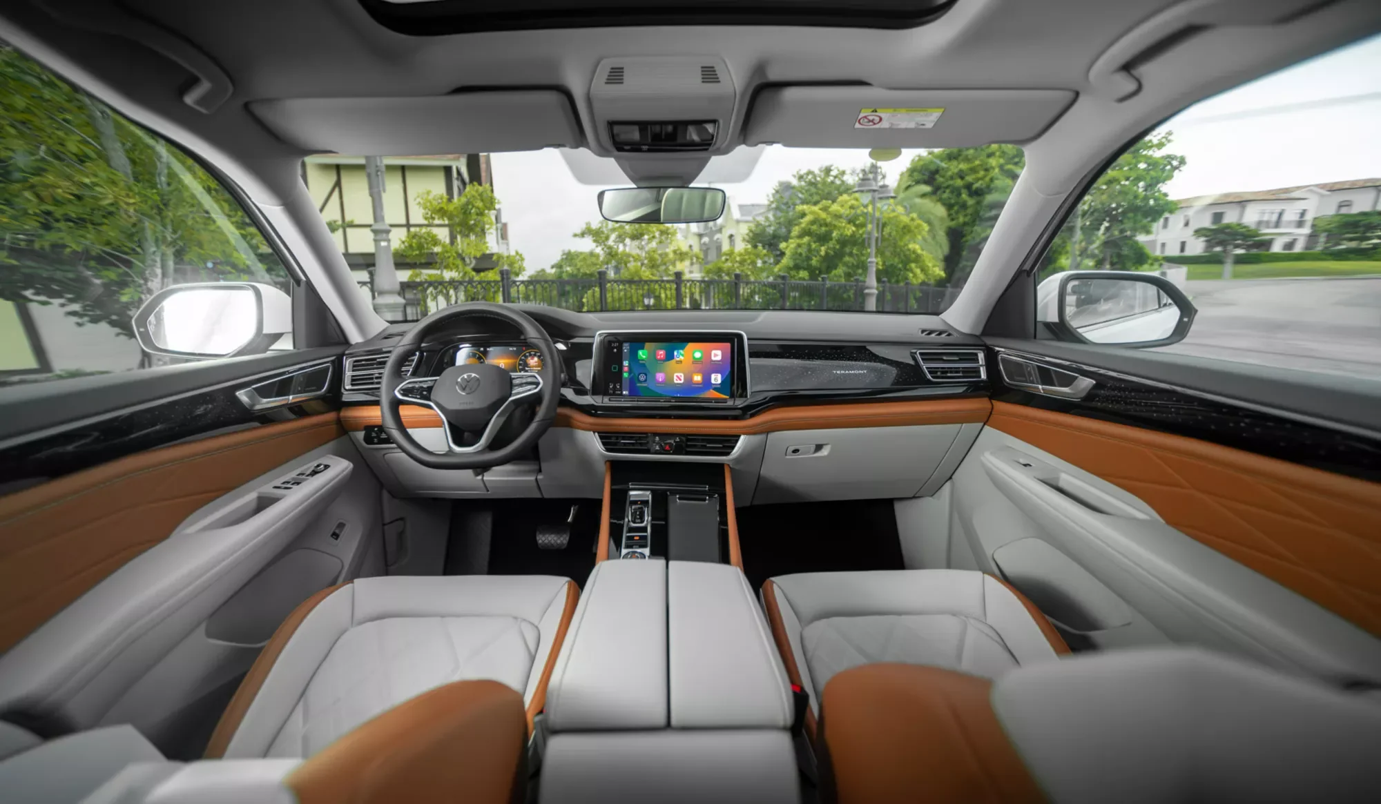 Volkswagen Teramont – khoang lái