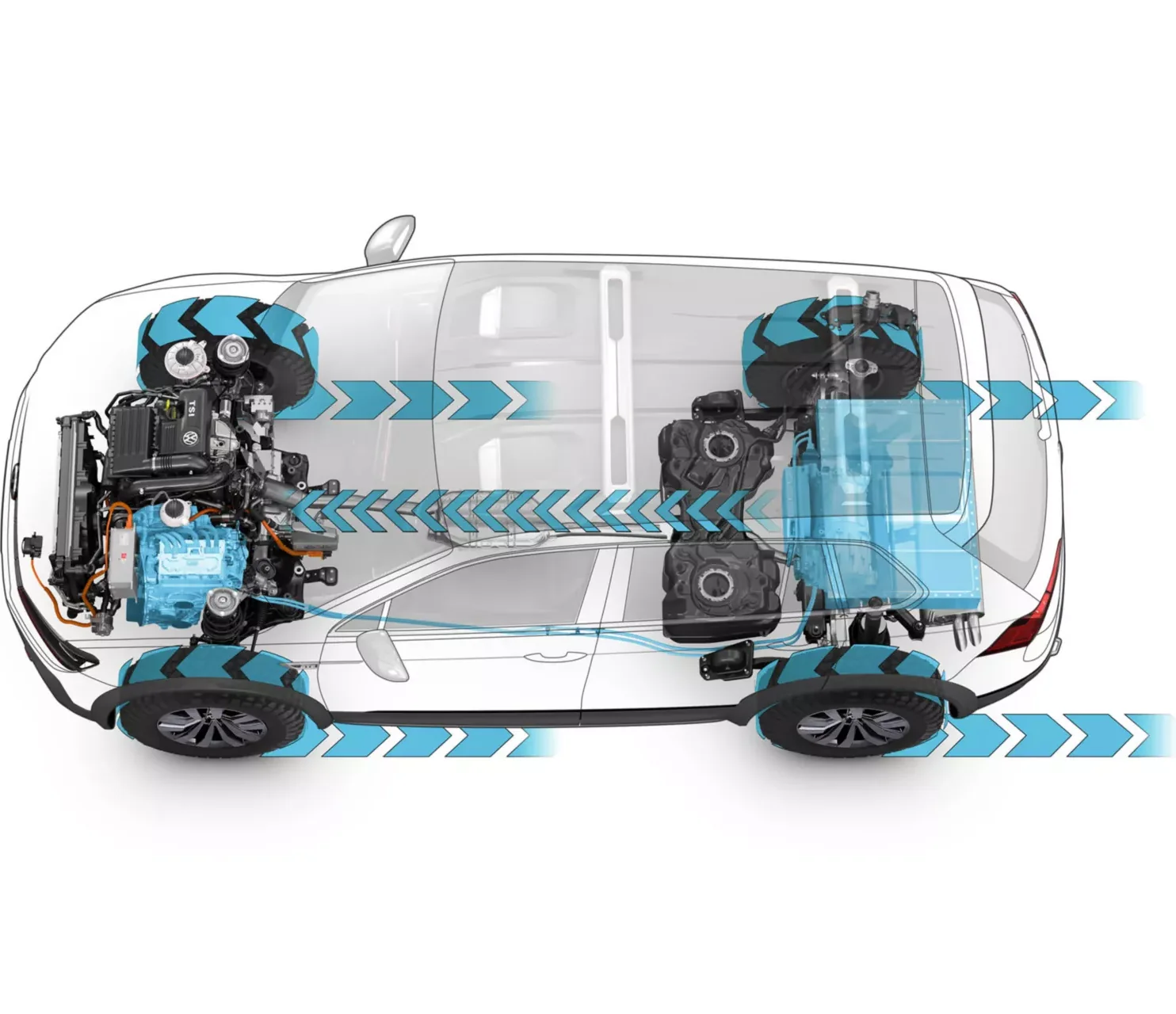 Volkswagen Teramont – dẫn động 4MOTION