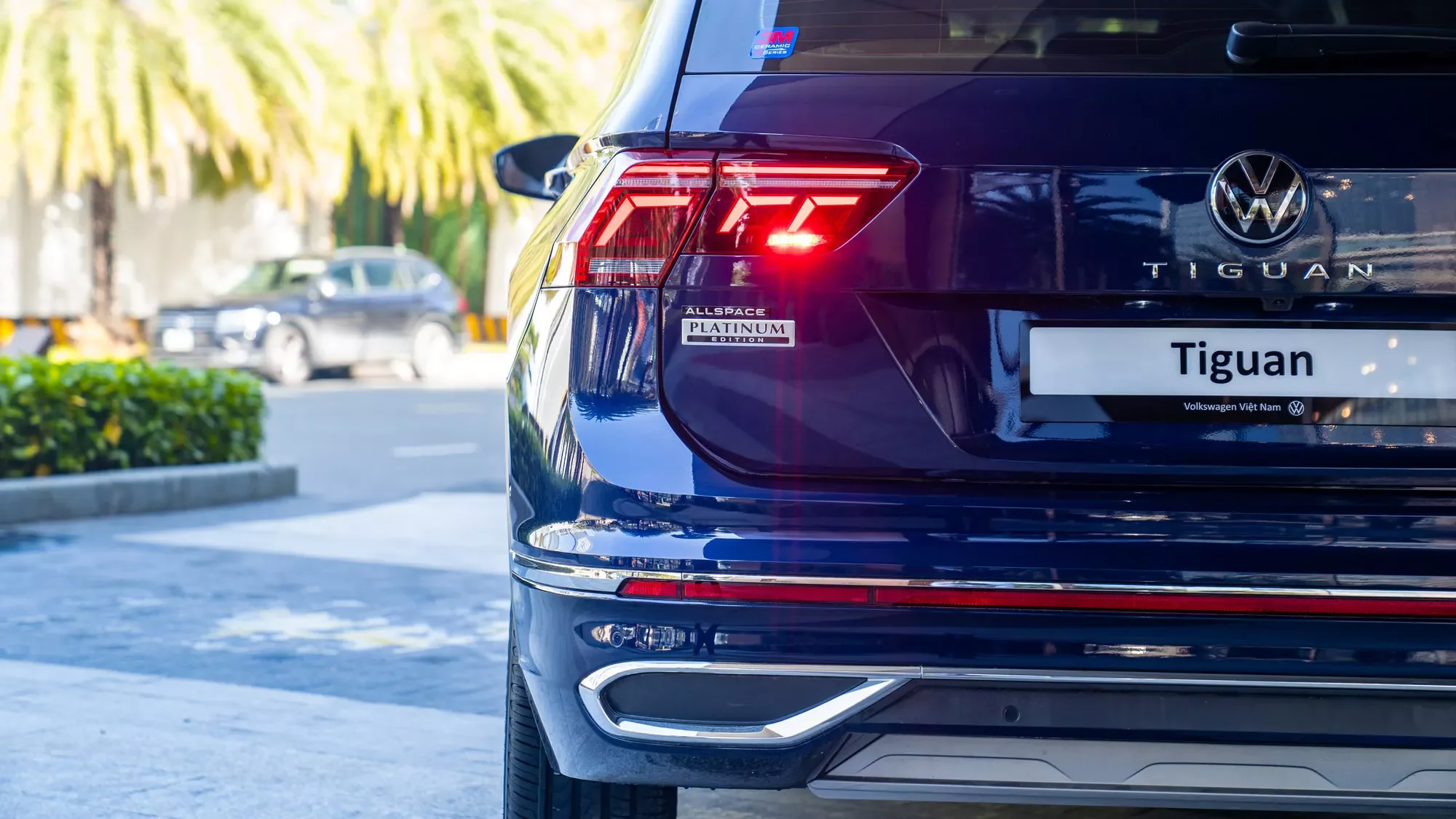 Volkswagen Tiguan – đuôi xe, đèn hậu