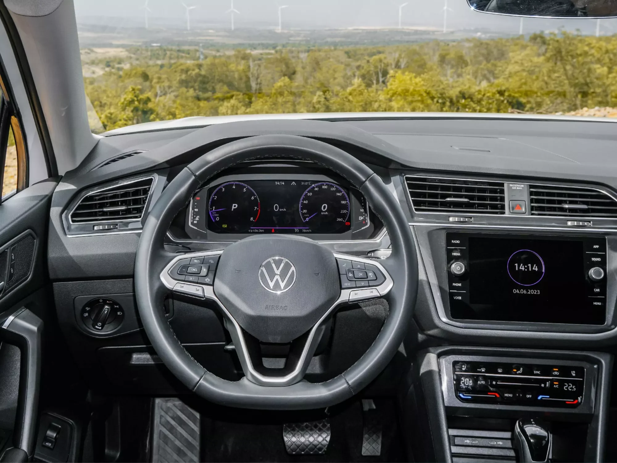 Volkswagen Tiguan – khoang lái