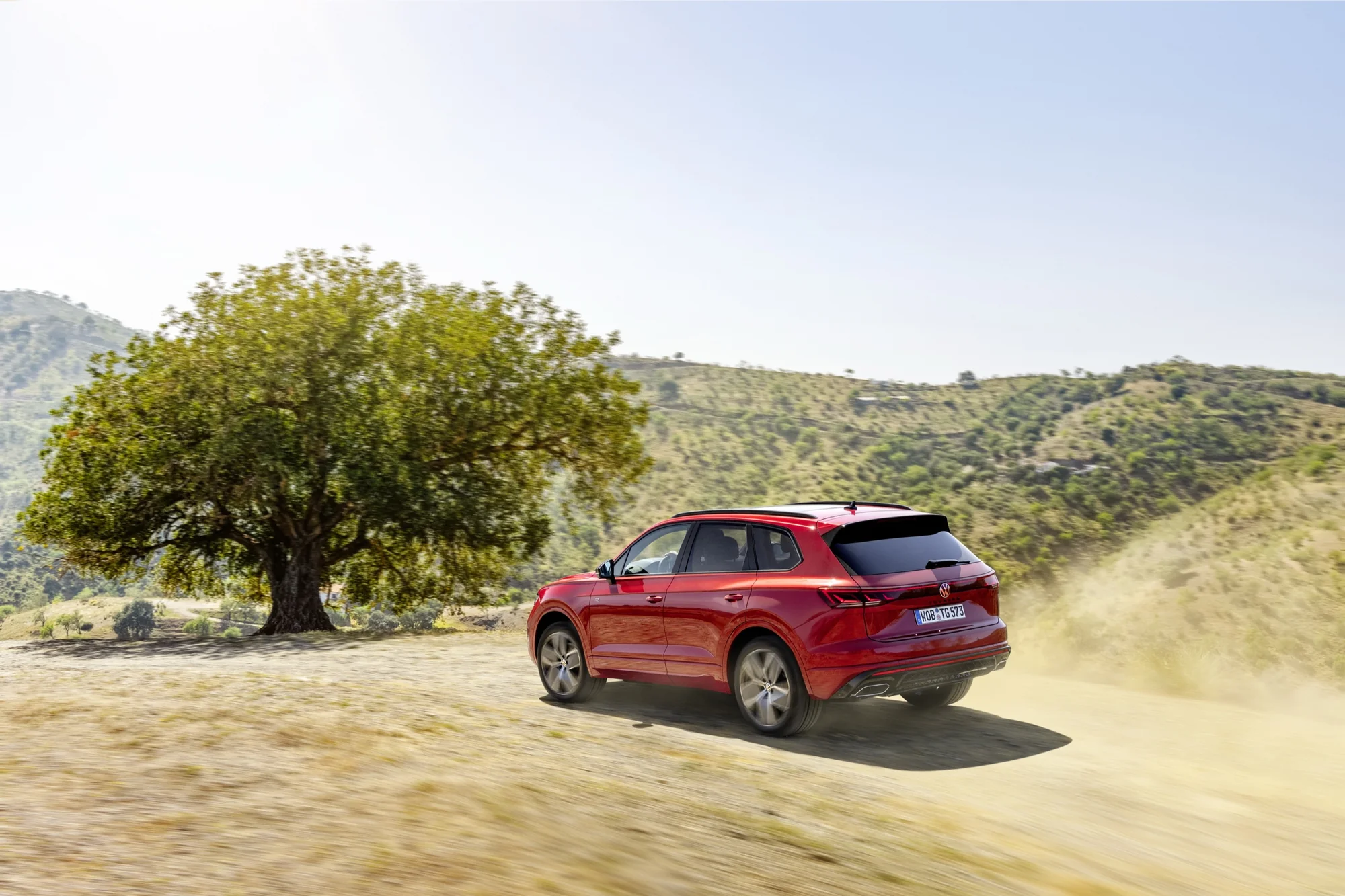 Volkswagen Touareg – góc nghiêng sau