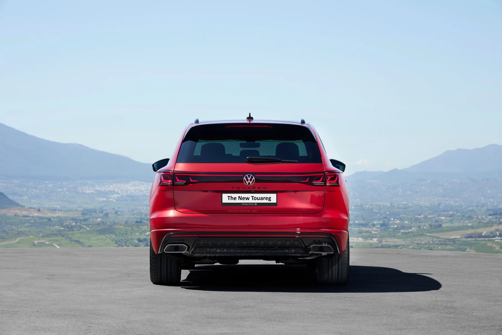 Volkswagen Touareg – đuôi xe