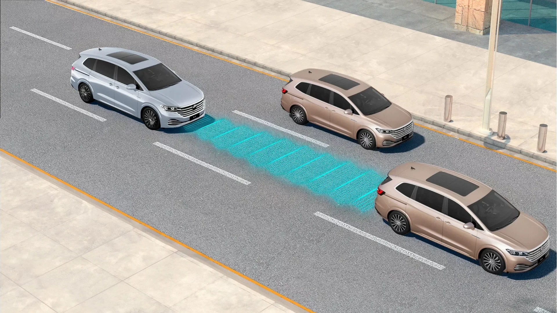 Volkswagen Viloran – kiểm soát hành trình thích ứng ACC