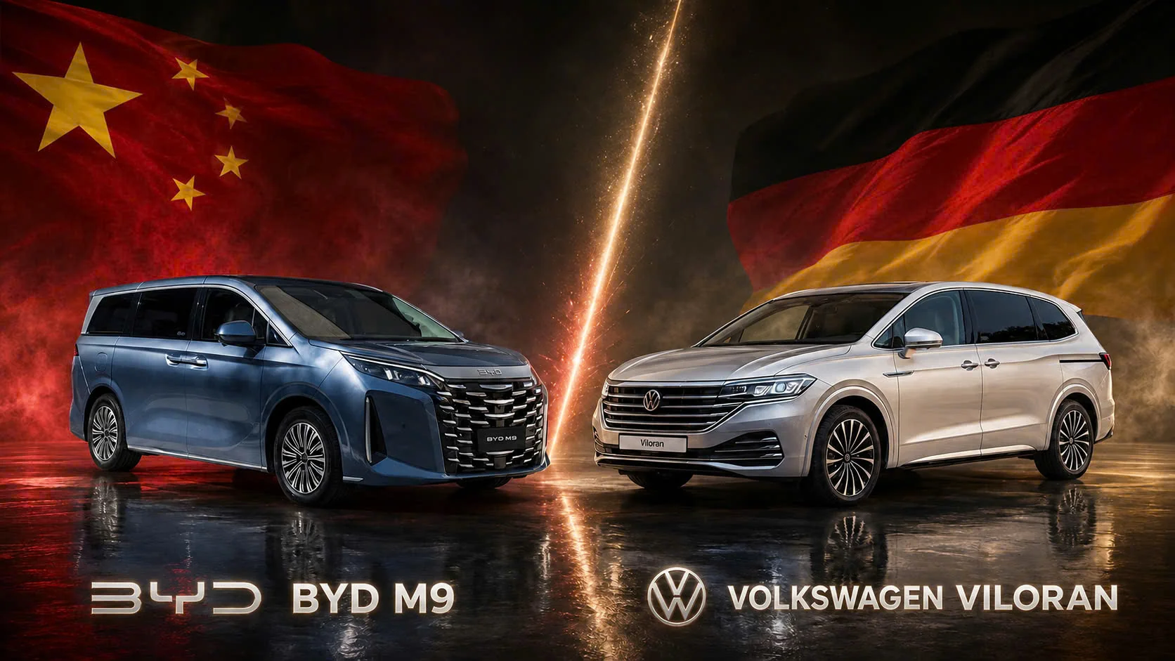 So Sánh Volkswagen Viloran và BYD M9 Premium: Đánh giá chi tiết 2026