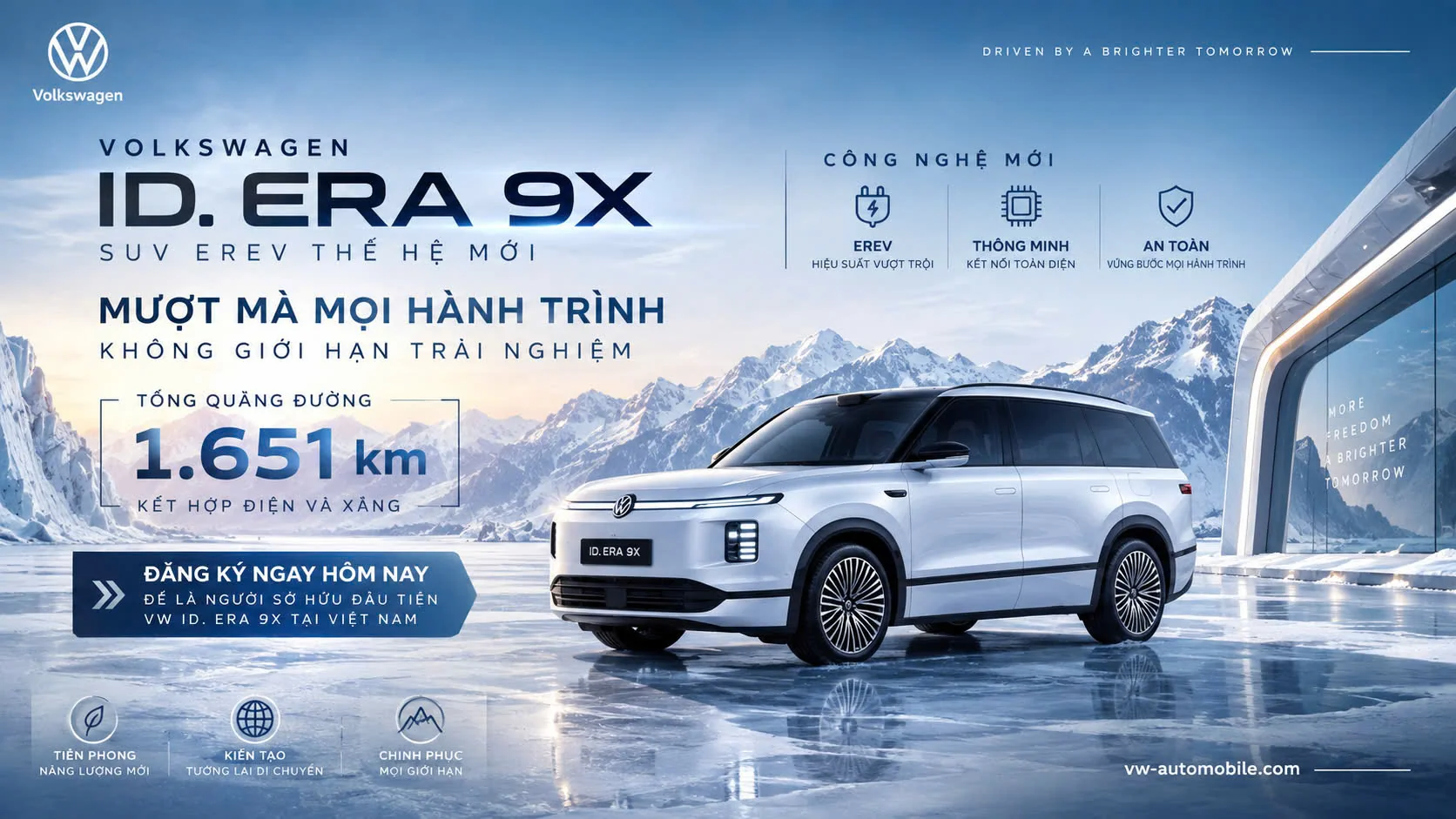Khám phá những công nghệ đáng tiền trên Volkswagen ID. Era 9x 2026