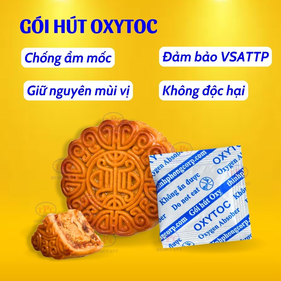 Bánh Trung thu không mốc: Chọn gói hút ẩm nào tốt nhất? 6 Gói hút khí Oxygen - Sử dụng cho bánh Trung Thu - Goihutamhanoi.com