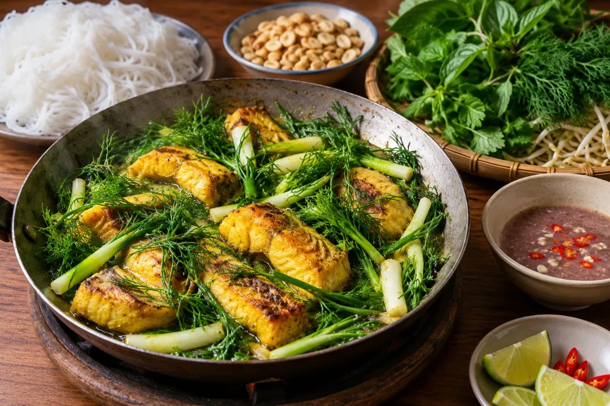Da Nang’s Best La Vong: Grilled Fish with Turmeric and Dill 2026