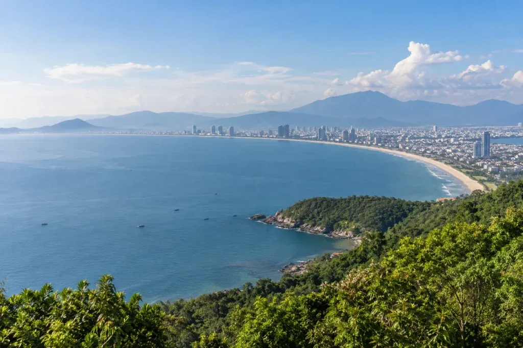 AI illustration: Coastal view from Son Tra