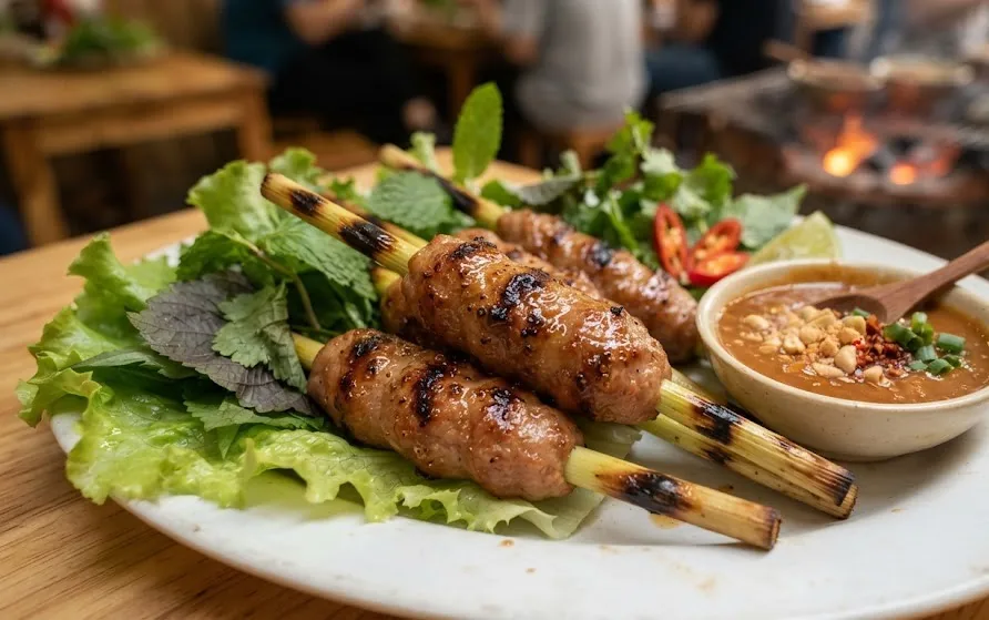 Da Nang’s Best Nem Lui: Lemongrass Pork Skewers to Try 2026