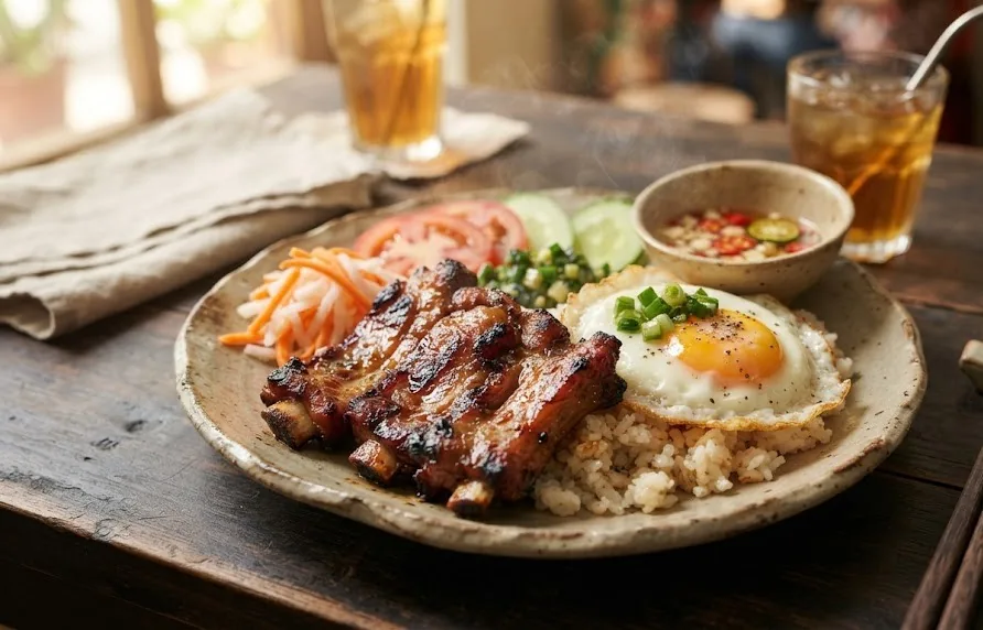 Savoring Da Nang’s Suon Nuong: Grilled Pork Ribs