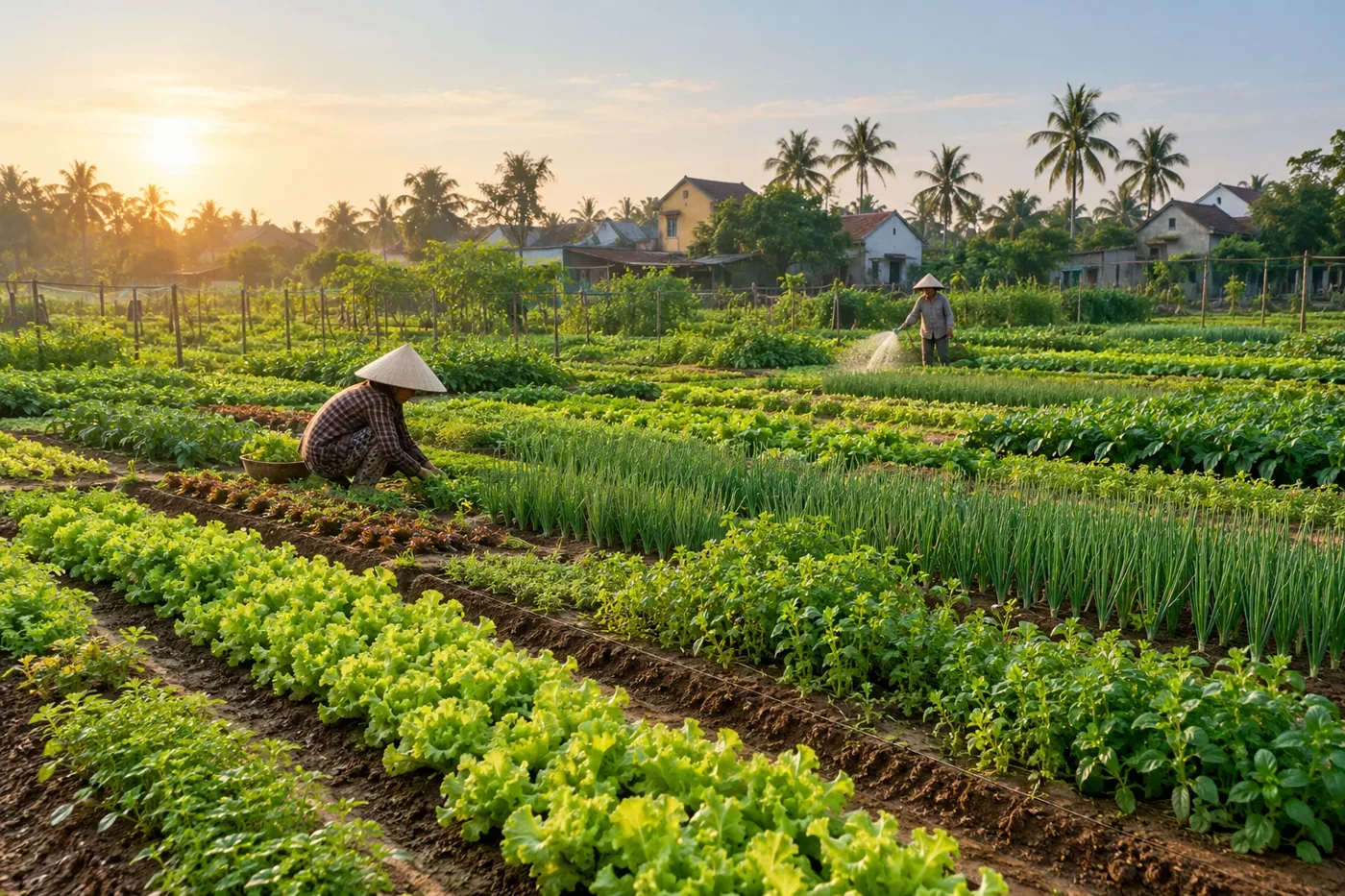 Tra Que Vegetable Village: Farm Visits and Cooking Classes