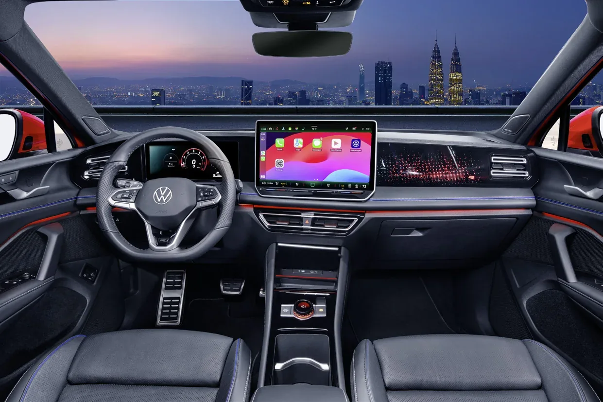 Volkswagen Tiguan – khoang lái Tiguan thế hệ mới