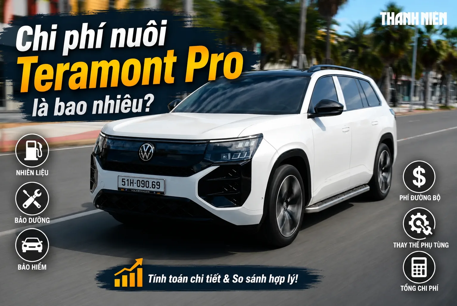 Chi Phí Nuôi Volkswagen Teramont Pro