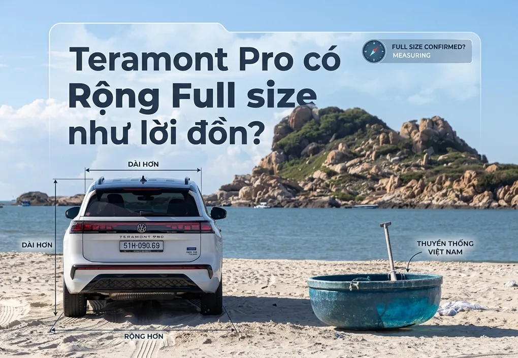 Volkswagen Teramont Pro Có Thực Sự Rộng Như Lời Đồn? Phân Tích Thực Tế SUV “King Size”