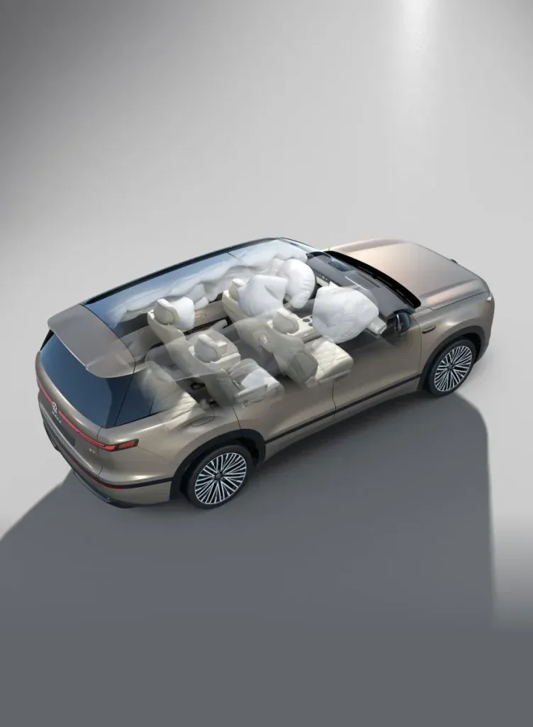 Hệ thống túi khí trên Volkswagen ID. ERA 9X