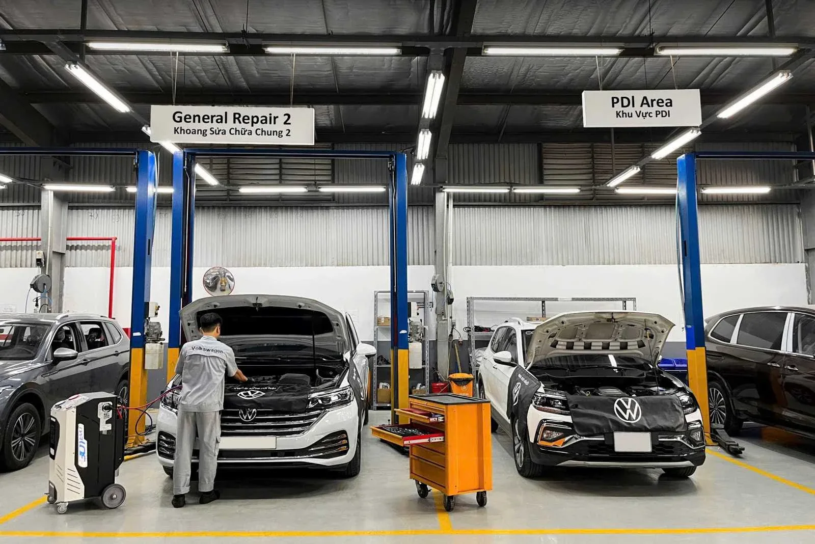 chi phí bảo dưỡng vw teamont pro