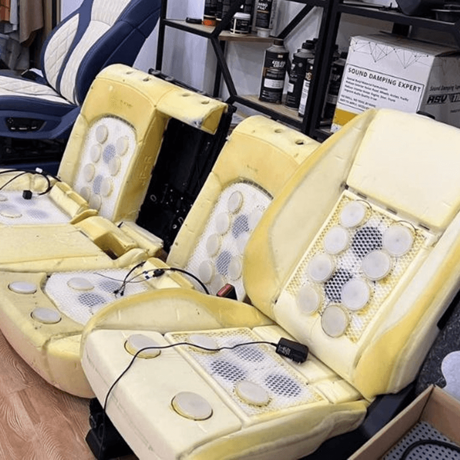 Độ Ghế Ô Tô 3 Chức Năng : Massage, Quạt, Sưởi Giúp Tài Xế Duy Trì Sự Tập Trung, Đảm Bảo An Toàn Cho Những Chuyến Đi