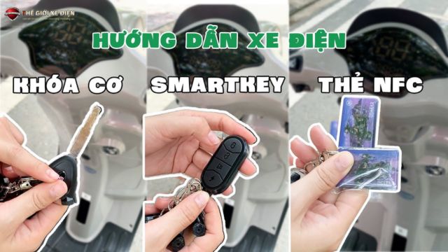 Vì sao xe điện không cần chìa khóa vẫn đi được? Nguyên nhân do đâu?