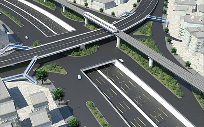 Hầm chui “cạnh tranh” cầu vượt
